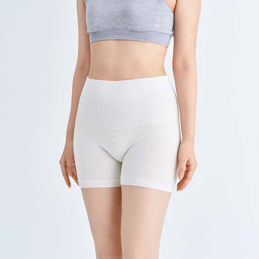 お腹まもるパンツ｜オフホワイト