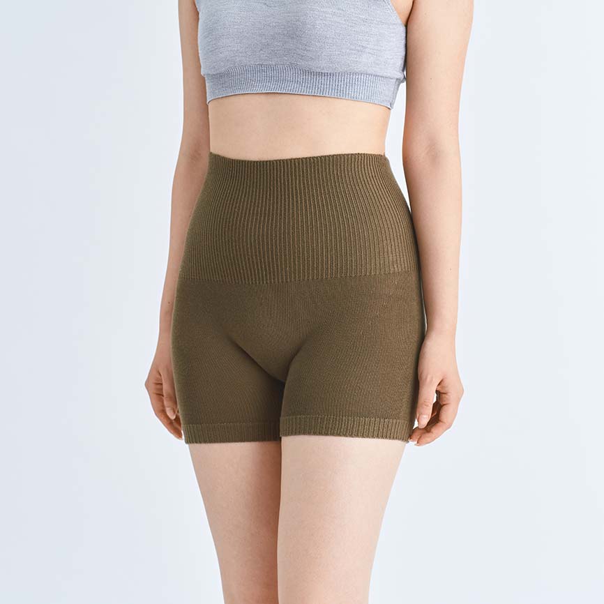 お腹まもるパンツ｜オリーブ